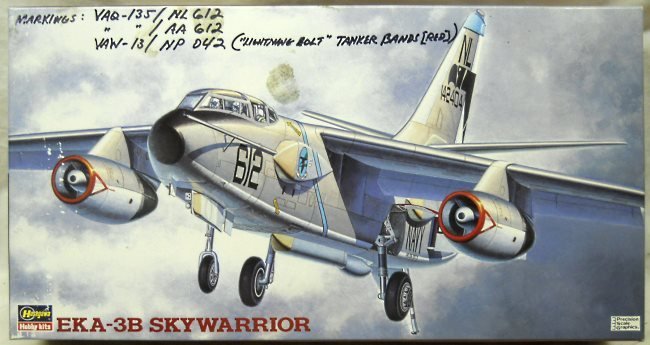 Hasegawa 1/72 EKA-3B Skywarrior, K134 plastic model kit